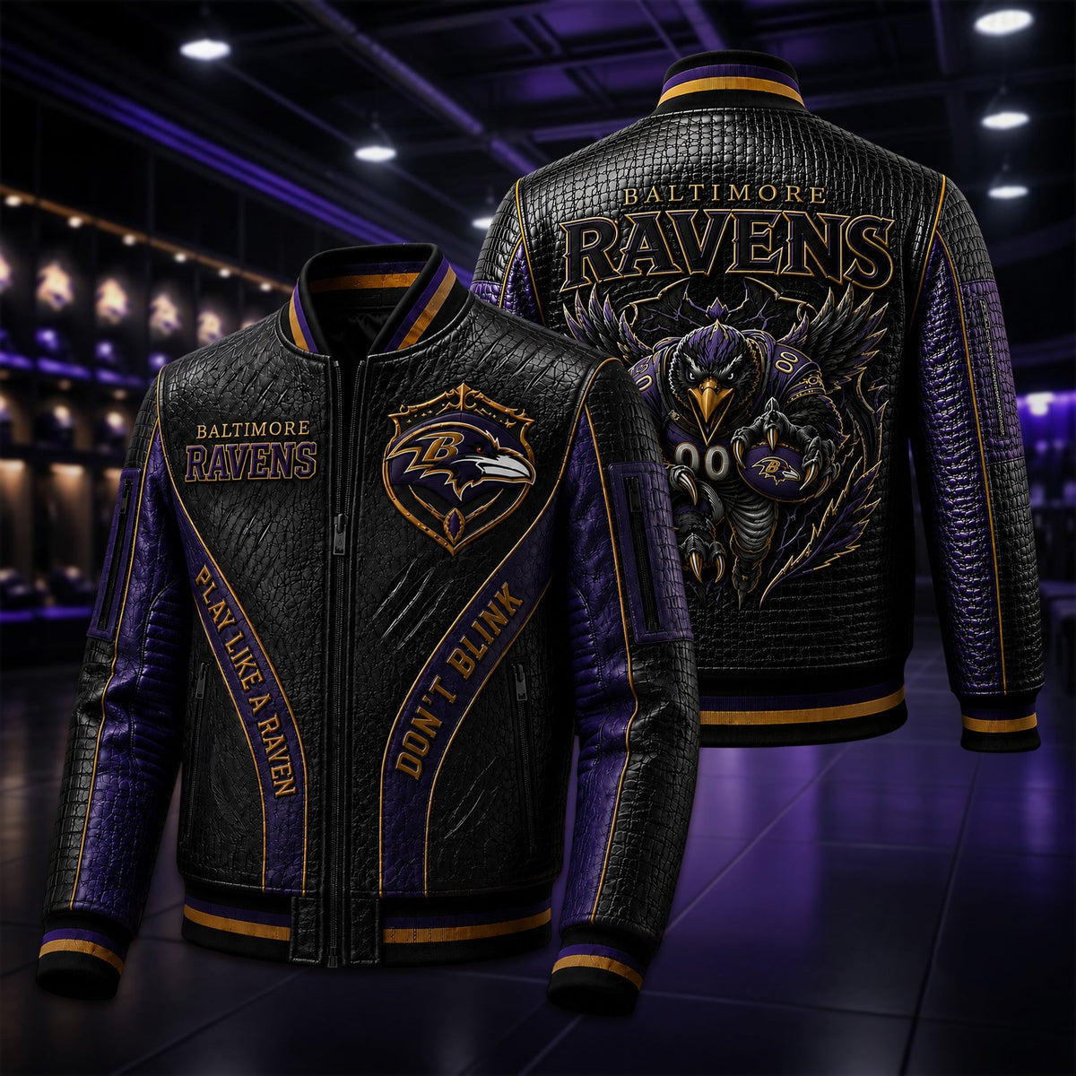 Premium BTR Leather Zipper Jacket PVNA