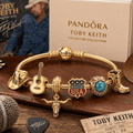 TBKH Gold Charm Bracelet Set VTH