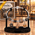 JDNI Silver Charm Bracelet Set TMH