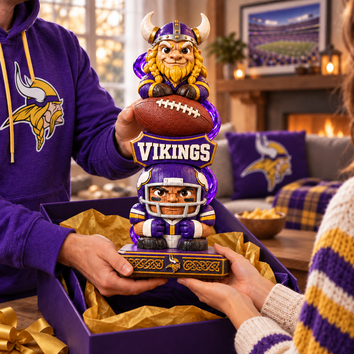 MNVK Collectible Stacked Totem TMH