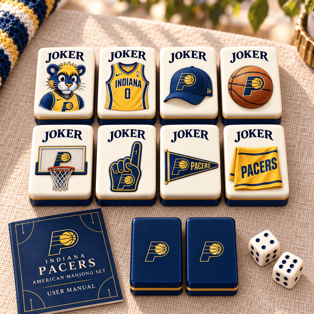 Premium IDP Mahjong Tiles Set TTMH
