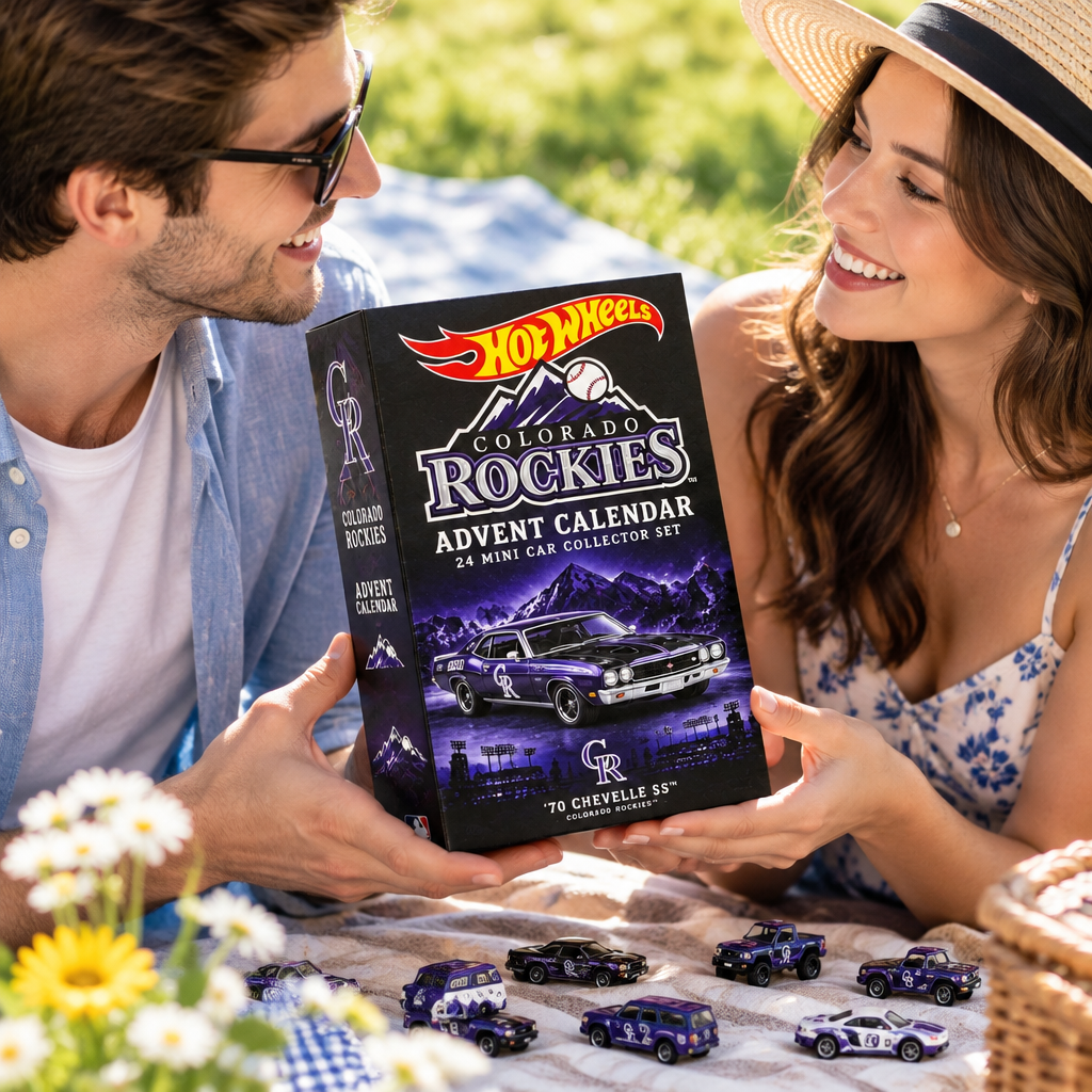 Colorado Rockies Premium Mini Car Advent Calendar
