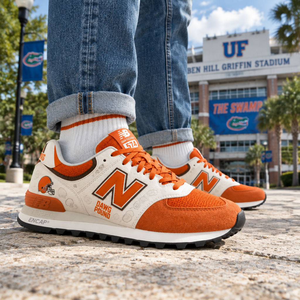 Cleveland Browns NB 574 SNEAKER